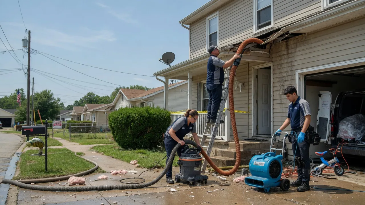 Water Damage Restoration in Canton, PA near me
